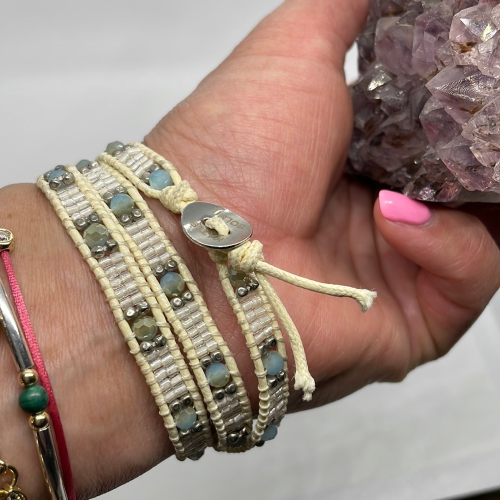 Katie Soleil 21” Beads Wrap Bracelet